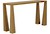 Click to swap image: &lt;strong&gt;Solstice Cairo Console-New Oak&lt;/strong&gt;&lt;/br&gt;Dimensions: W1400 x D400 x H805mm